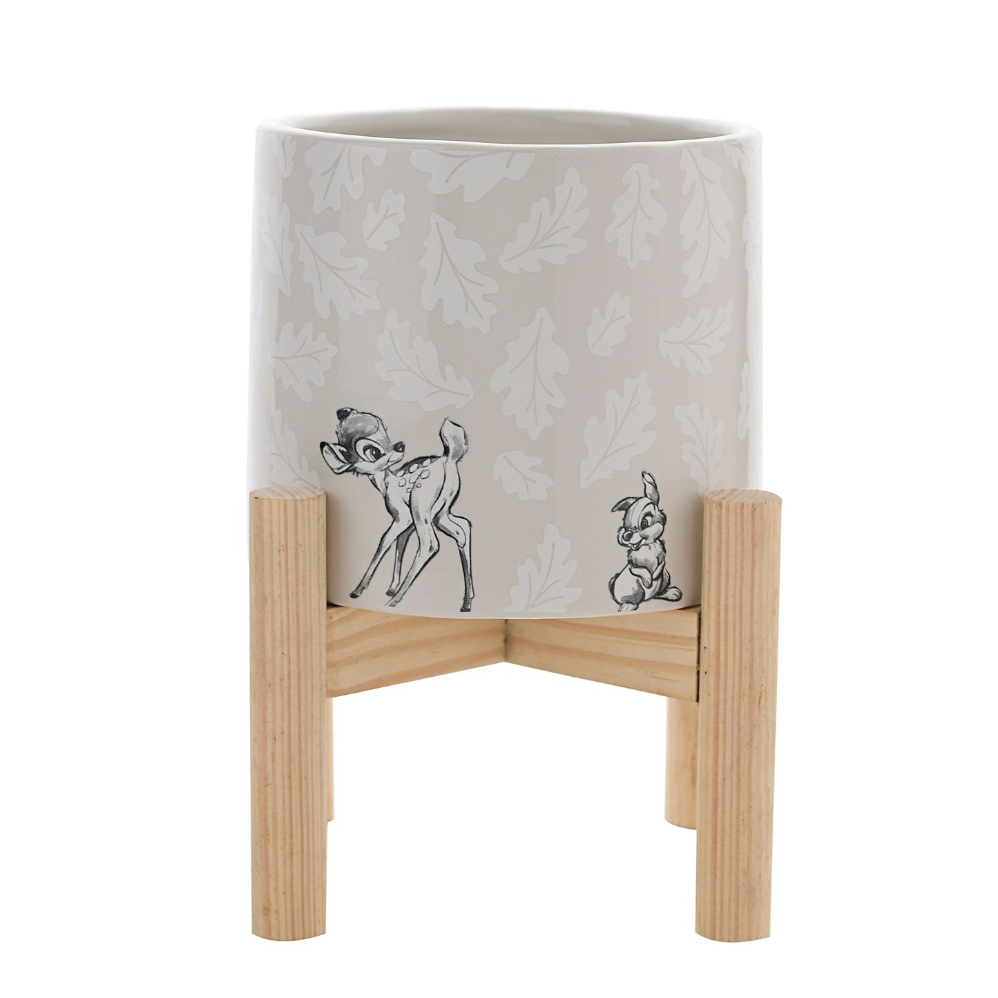 Betoverende Disney Home Bambi en Stampertje Planten Pot met Forest Friends-design. Breng de magie van Bambi en zijn vriendjes in je huis met deze unieke plantenpotten.