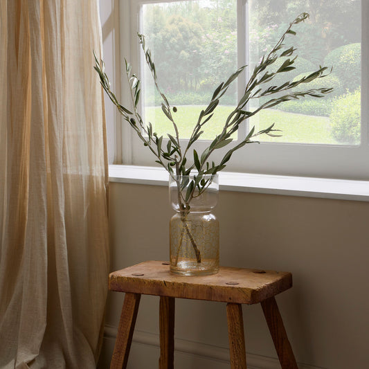 Disney Home Mickey Glazen Vaas 22cm - Started With The Mouse