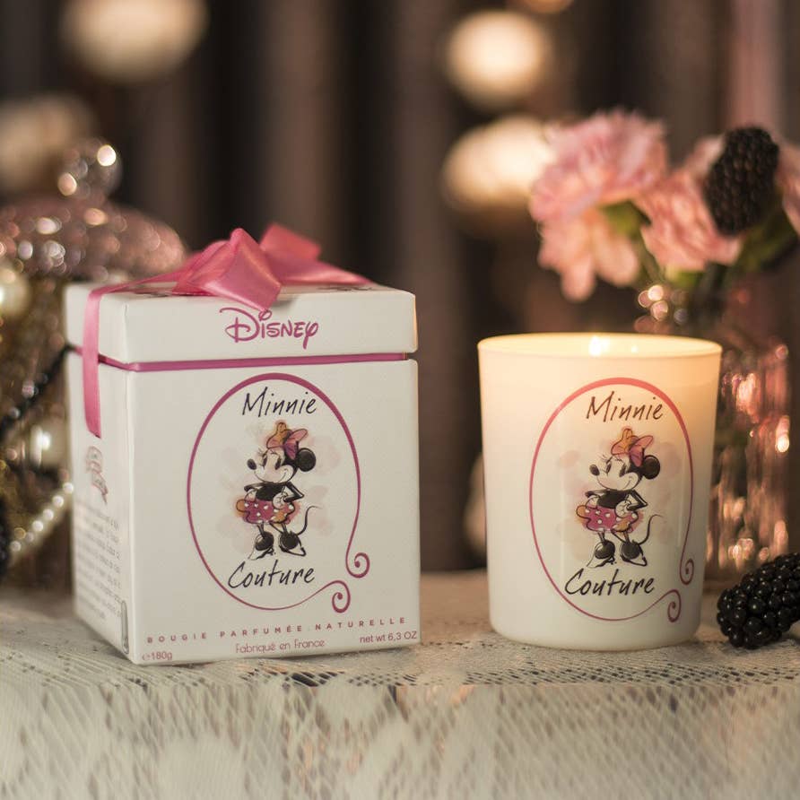 Disney Scented Candle Minnie Mouse Couture Maison Francal