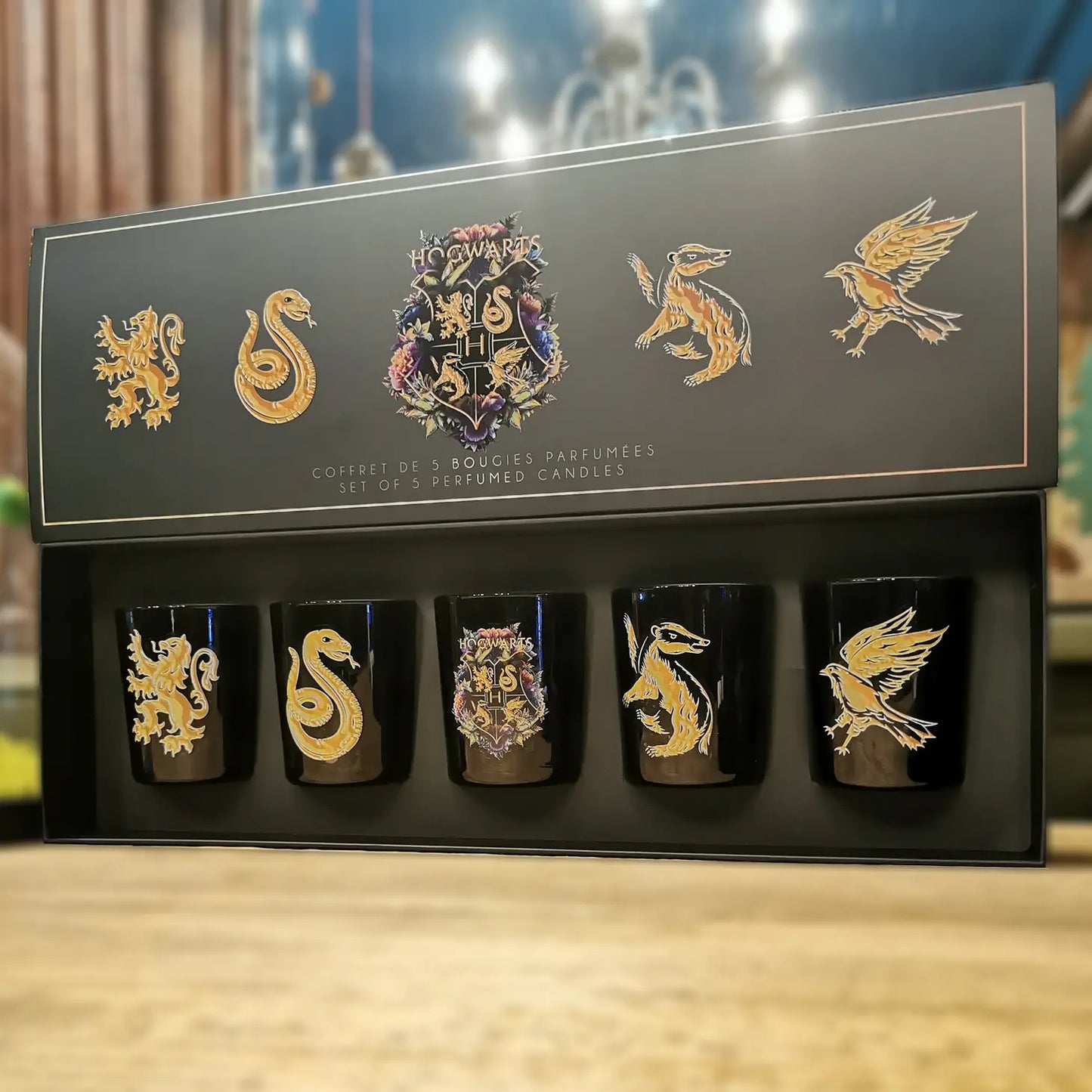 Harry Potter box met 5 geurkaarsen Maison Francal - Started With The Mouse