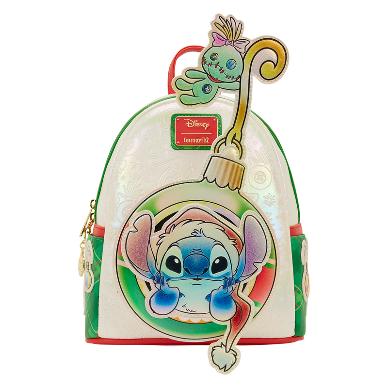 Loungefly Lilo & Stitch Holiday rugzak als Disney cadeau voor Sinterklaas en kerst - Started With The Mouse