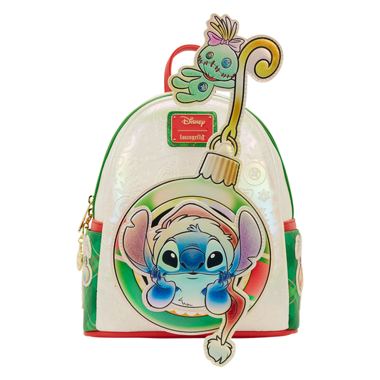 Loungefly Lilo & Stitch Holiday rugzak als Disney cadeau voor Sinterklaas en kerst - Started With The Mouse