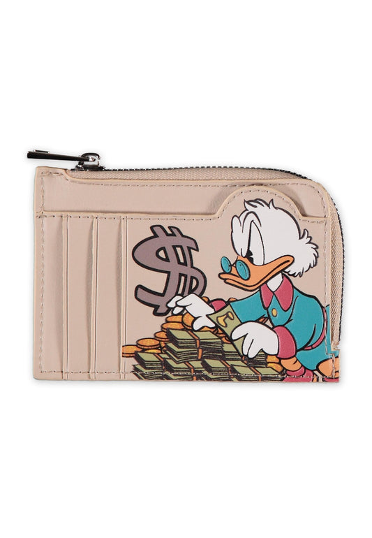"Stijlvolle en praktische Dagobert Duck kaarthouder van Disney, perfect voor munten, kaarten en dagelijkse essentials."
