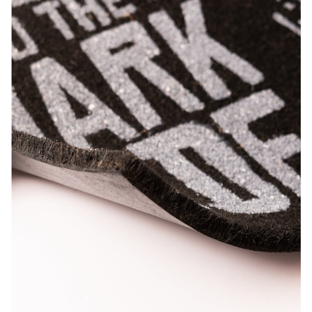 Unieke Star Wars deurmat met Darth Vader en de tekst 'Welcome to the Dark Side,' voegt epische flair toe aan uw entree.