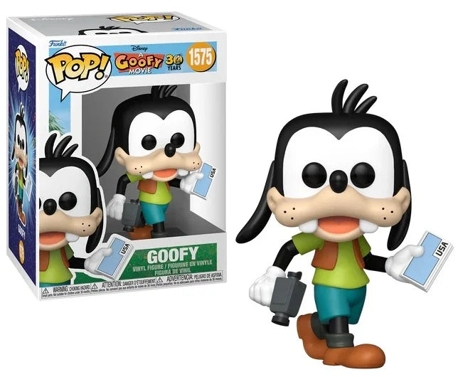 Ga mee op avontuur met Funko Pop! Goofy (#1575)! In zijn klassieke look en met een grote glimlach is hij helemaal klaar om samen met Max de leukste herinneringen op te halen. Dé perfecte Pop! voor wie gek is op Disney-magie uit de jaren '90!