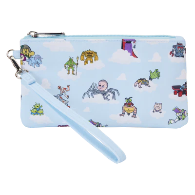 Toy Story Movie Collab Nylon polsbandportemonnee met Andy's slaapkamerachtergrond