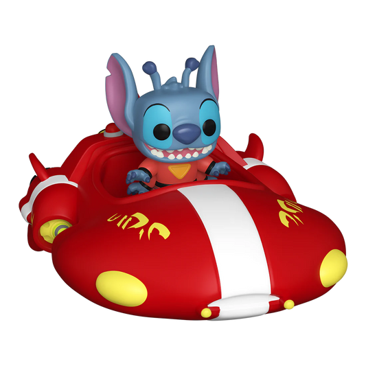 Disney Lilo & Stitch Bitty POP! met Red One-speeder in acryl standaard