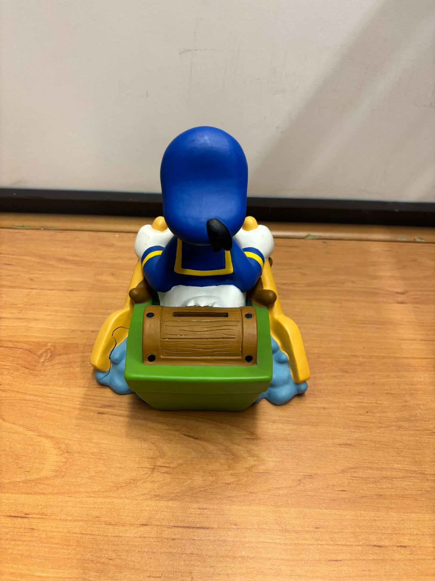 Spardose Donald Duck im Boot
