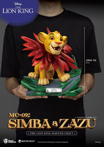 Master Craft Simba & Zazu Beelden Set (Pre Order)