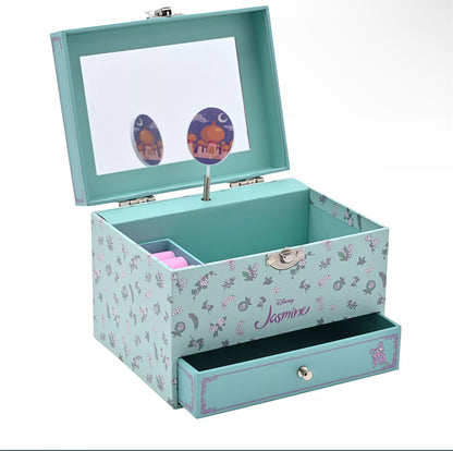 Disney Pastel Princess Jasmine Music Jewelry Box