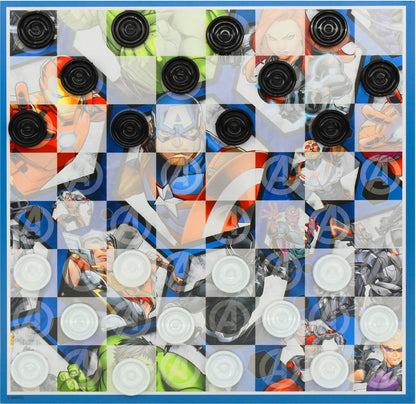 Avengers 4-in-1 spellendoos voor kinderen – vier spellen in één doos