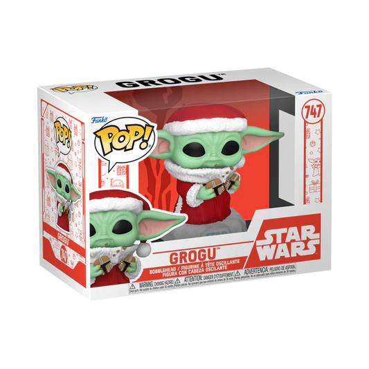 Funko PoP Mandalorian ‘Grogu’ Santa ‘747’
