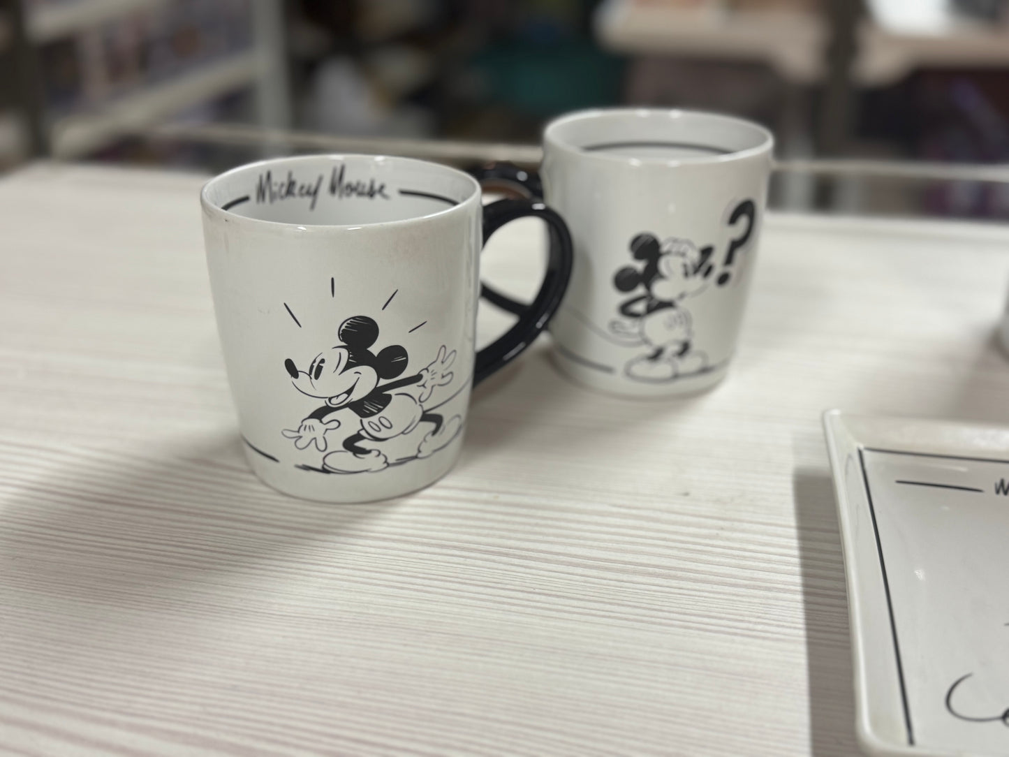 Disneyland Parijs Mickey Mouse Sketchbook Servies set