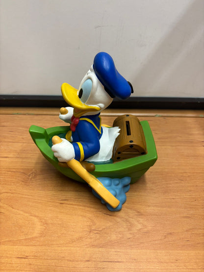 Spardose Donald Duck im Boot