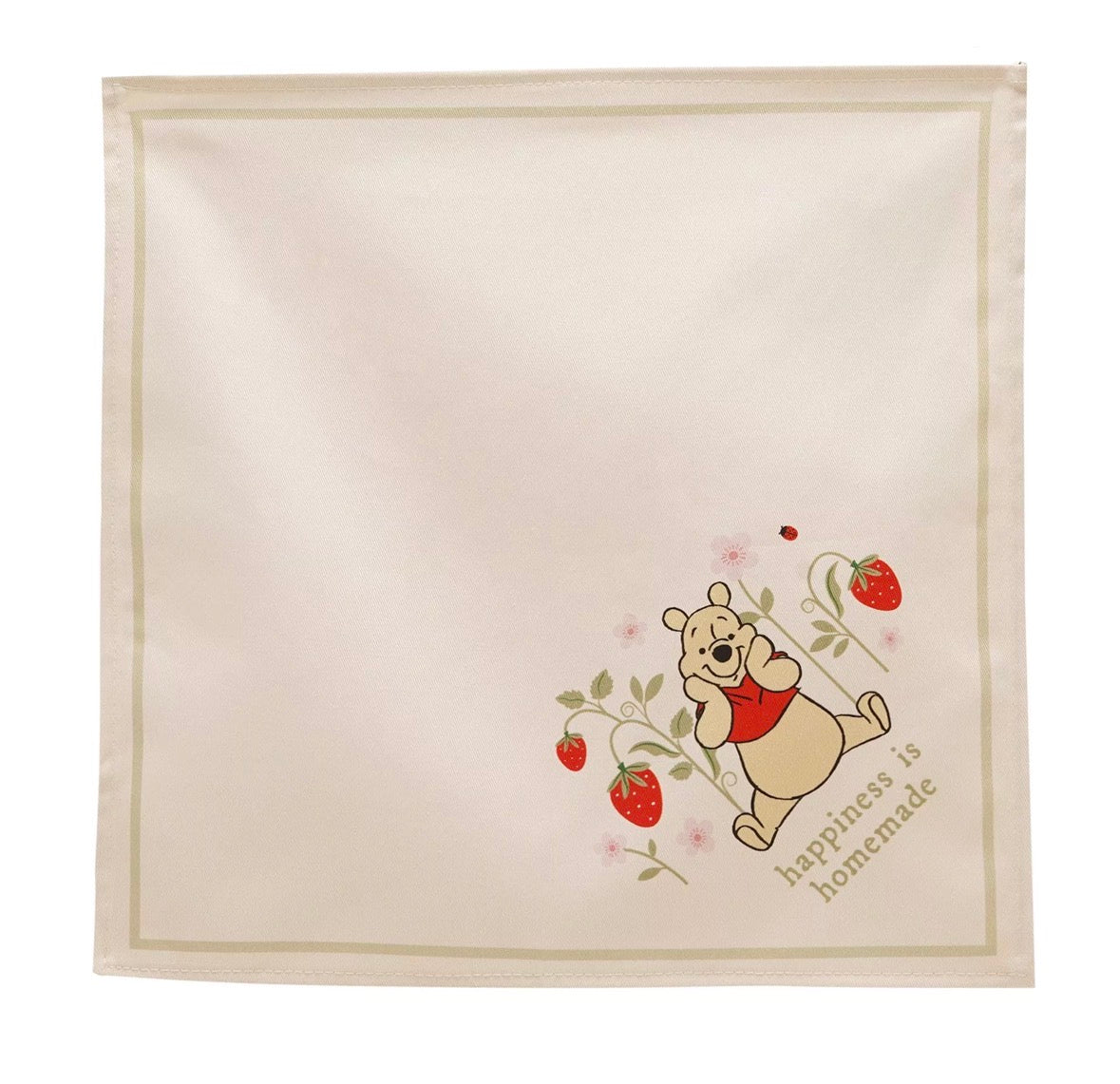 Honderd Bunderbos Winnie & Vrienden servetten – klassieke illustraties met bloemen- en fruitmotieven