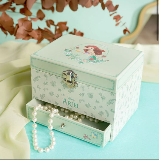 Disney Pastel Princess Ariel Music Jewelry Box