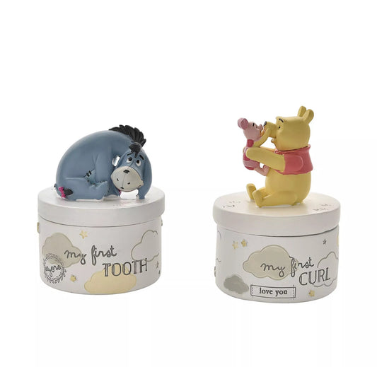 Disney Magical Beginnings Tand & Haarlok Potjes Winnie the Pooh