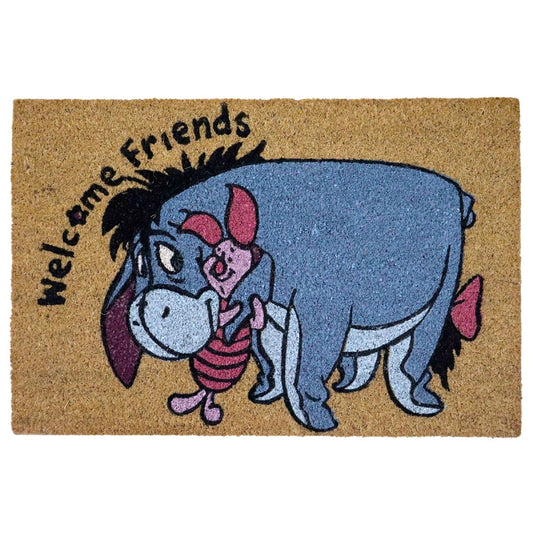 Deurmat Eeyore en Knorretje ‘Welcome Friends’ (Pre Order)