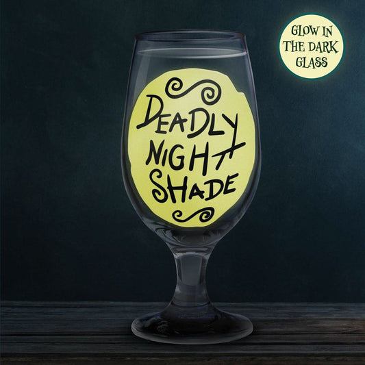 Nightmare Before Christmas Deadly Night Shade Glas