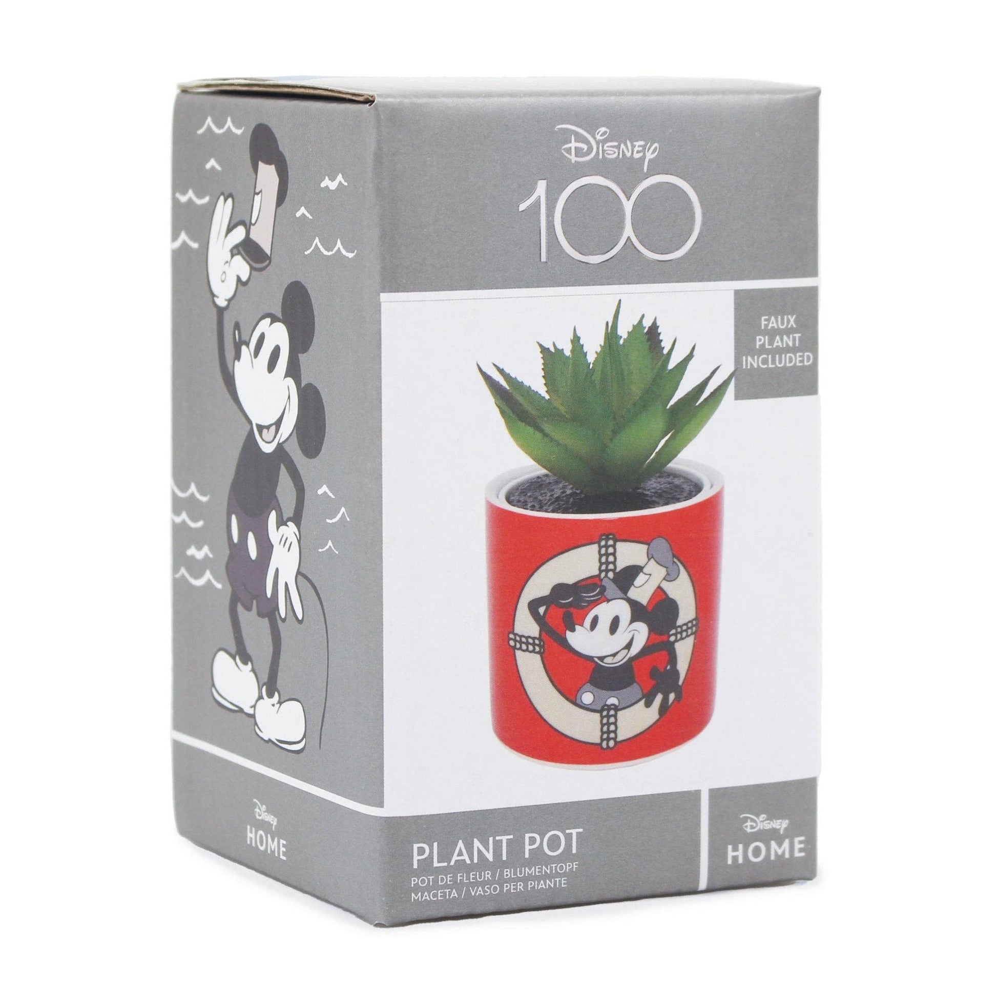Disney 100 Mickey Mouse Plantenpot ‘Met Kunstplant’ - [shop_namen] - [product-type] 