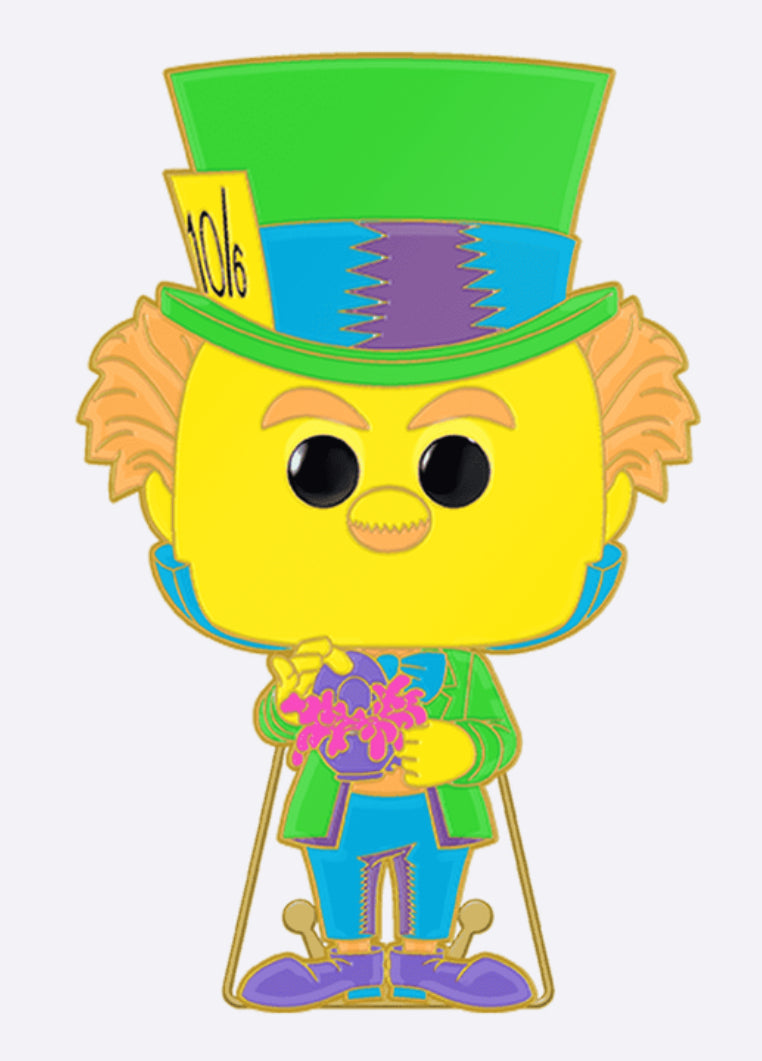 Stap binnen in de betoverende wereld van Wonderland met de Funko Pop Pin Mad Hatter 18! Deze unieke en verfijnde pin geeft de excentrieke en charismatische Mad Hatter weer in prachtig emaille en metaal. Met zijn opvallende hoed, theekopje en gekke gelaatsuitdrukking is deze pin een onmisbaar item voor elke liefhebber van Disney, Alice in Wonderland en Funko Pop Pins.