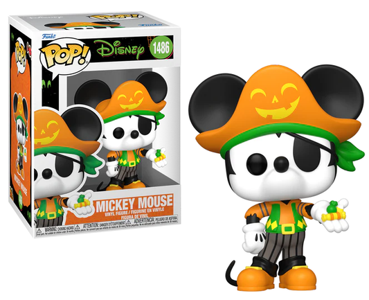 Funko PoP Mickey Mouse Halloween (Pirate Mickey) ‘1486’