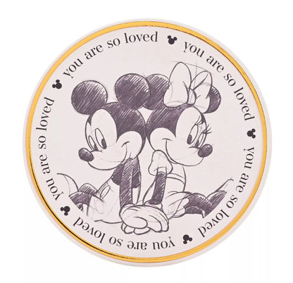 Disney Classic Collectible Mickey en Minnie Mouse Onderzetter (Pre Order)