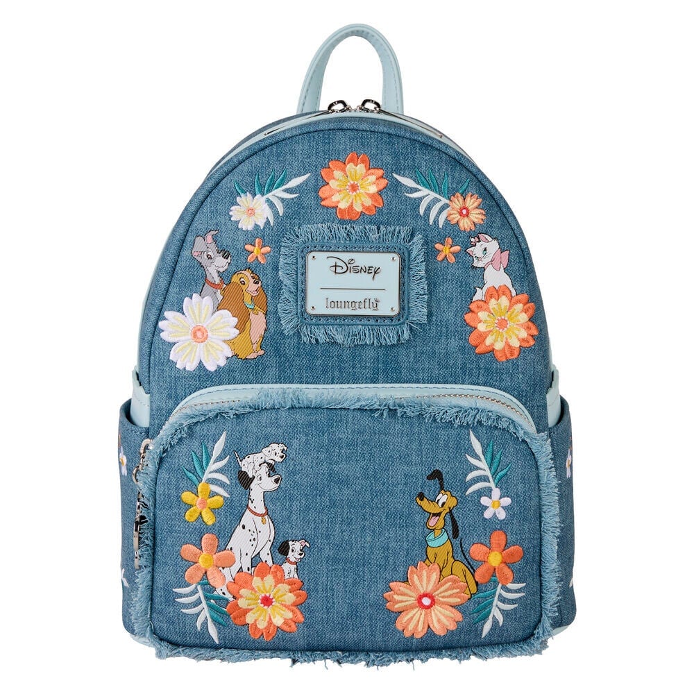 Deze kleurrijke Loungefly tas met Disney-honden en -katten is een speelse must-have voor elke dierenliefhebber!