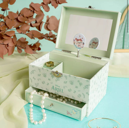 Disney Pastel Princess Ariel Music Jewelry Box