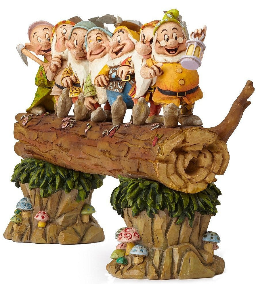 Disney Jim Shore Traditions Sneeuwitje - De 7 Dwergen 'Homeward Bound' - Started With The Mouse
