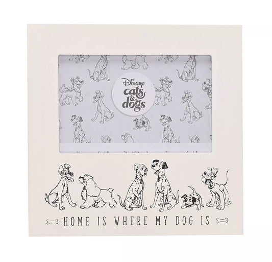 Disney Cats and Dogs Fotolijst 'Home is where my dog is' (Pre Order)