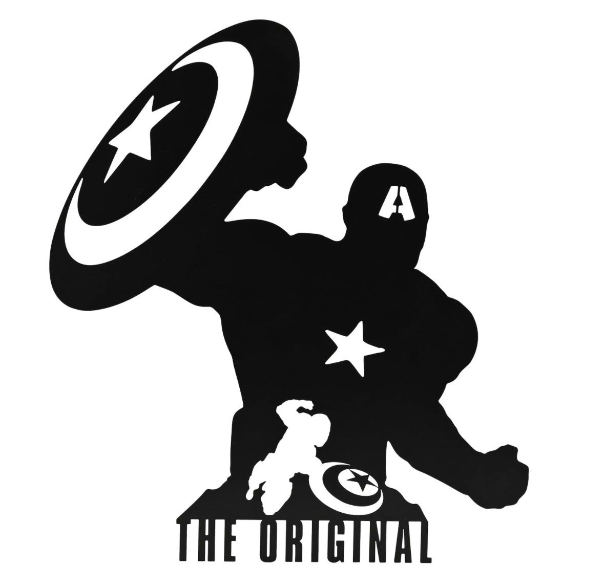 Marvel The Avengers Captain America Wandbord