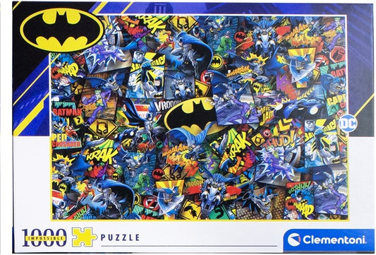 Batman Clementoni Impossible Puzzel 1000 Stukjes