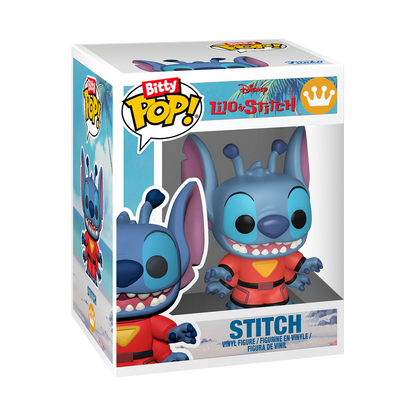 Mini vinylfiguur Stitch uit Lilo & Stitch in display case met afneembare bodem