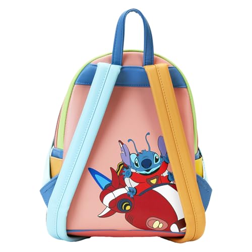 Premium Disney Loungefly mini-rugzak met verstelbare bandjes en stevige handgreep.