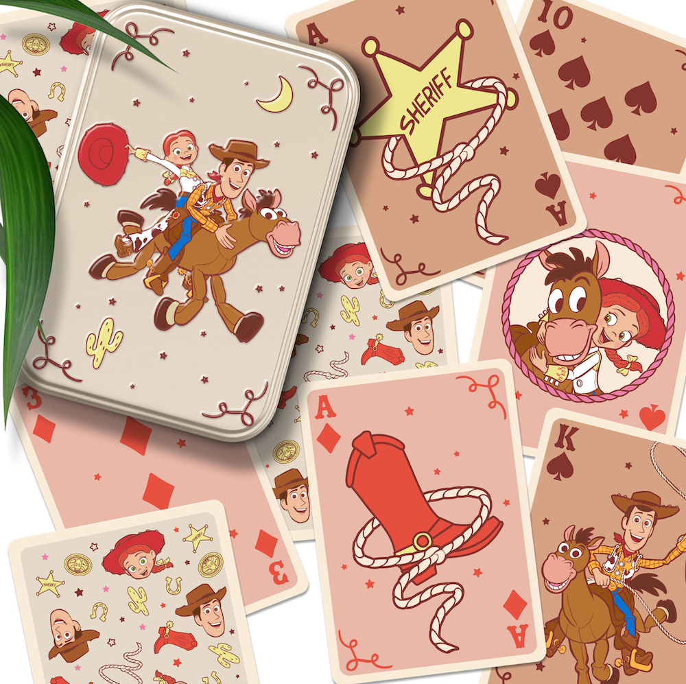 Toy Story spelkaarten met Disney Pixar personages kleurrijk kaartspel voor fans