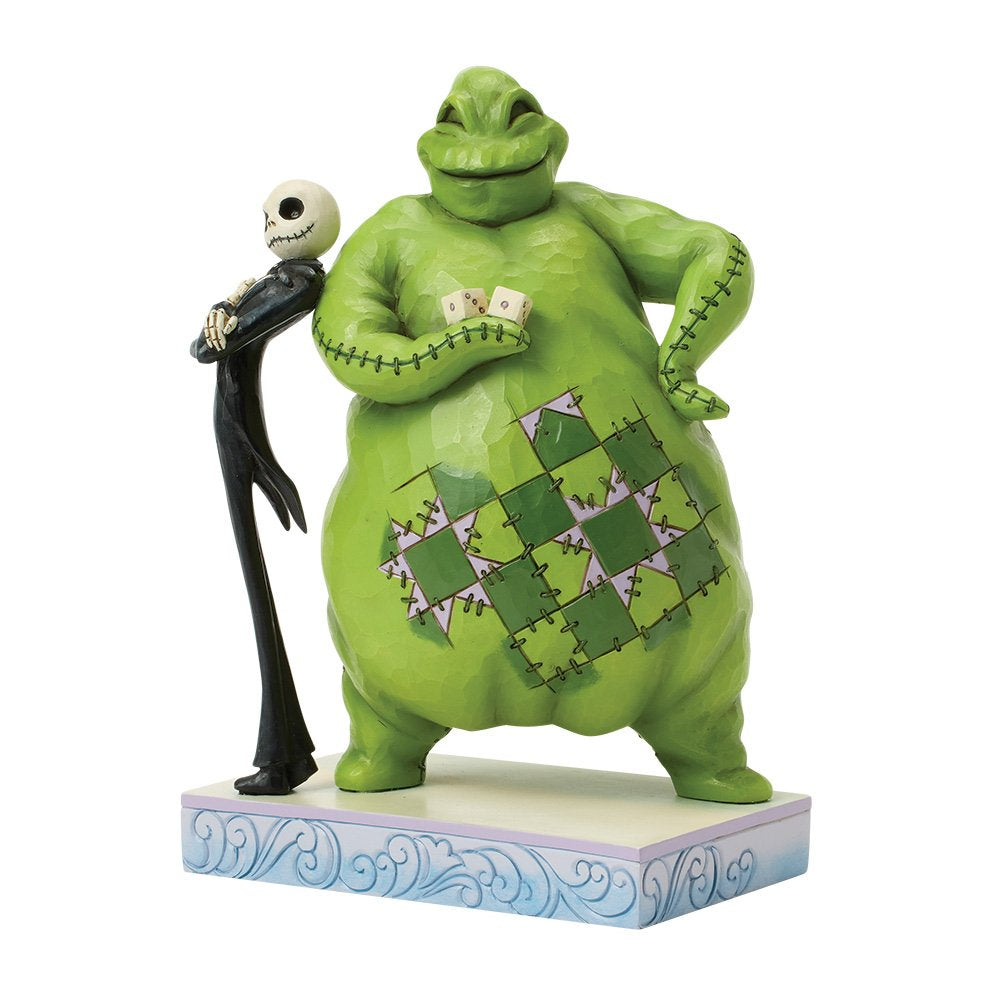 Disney Traditions Jack and Oogie Boogie One More Roll 6017934 - afbeelding 3