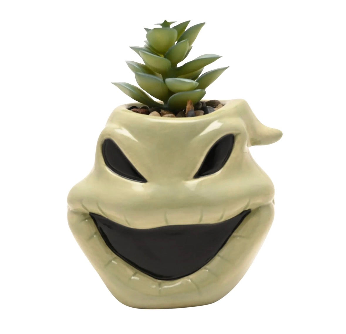Disney The Nightmare Before Christmas Oogie Boogie plantenpot met kunstplant