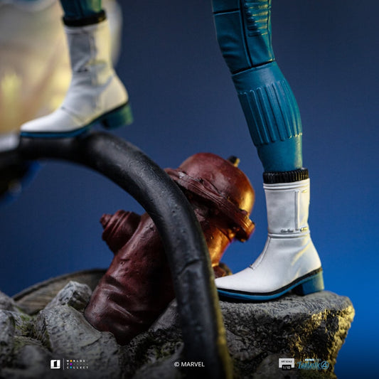 Marvel’s Invisible Woman beeldje vangt kracht en elegantie van de onzichtbare heldin, perfect voor verzamelaars.