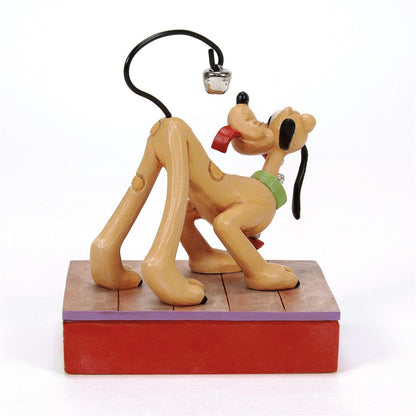 Disney Jim Shore Traditions Jolly Jingle Tail (Pluto with Bells) - Started With The Mouse