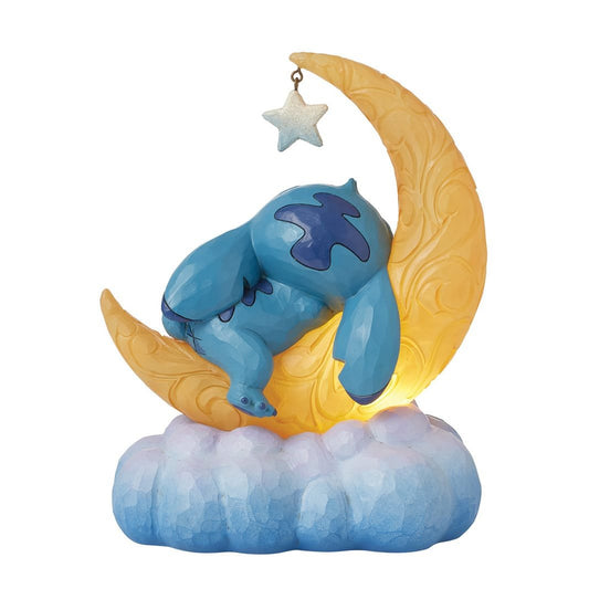 Disney Traditions Stitch met Scrump on Light up Moon ‘Sweet Dreams’