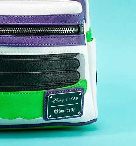 Buzz Lightyear rugzak met opvallende details en meerdere opbergvakken voor school of accessoires.