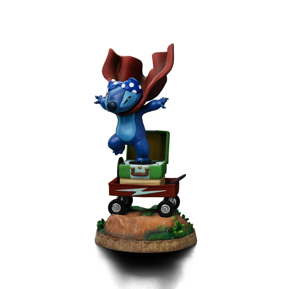 Disney’s Laundry Stitch Statue door Iron Studios – een humoristisch en charmant collectible vol karakter.