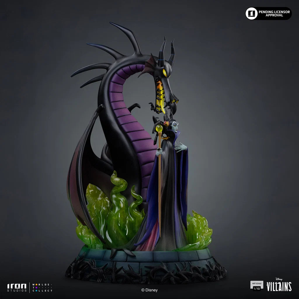 Iron Studio's Statue Maleficent - Disney's Villains - Art Scale 1/10 - Started With The Mouse