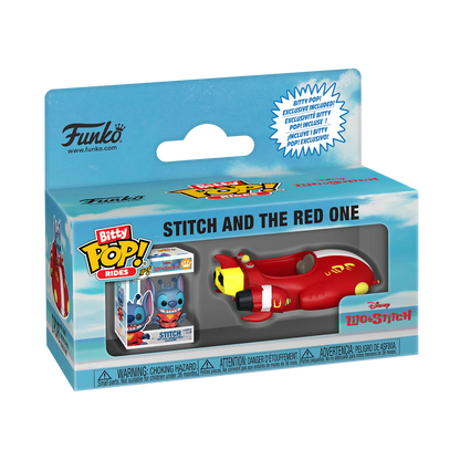 Bitty POP! Ride Stitch and the Red One miniatuurfiguren in luxe acryl displaydoos