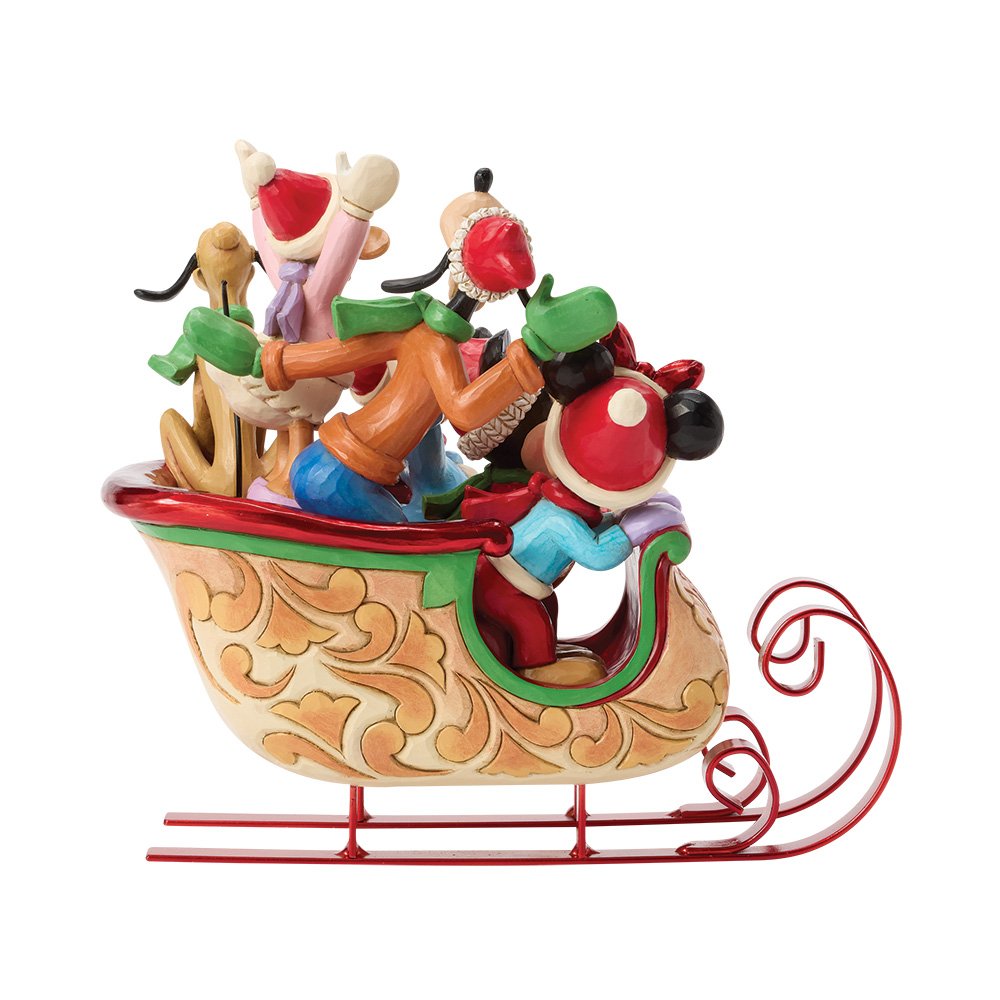 Disney Traditions Mickey & Friends ‘A Sleigh full of Joy’