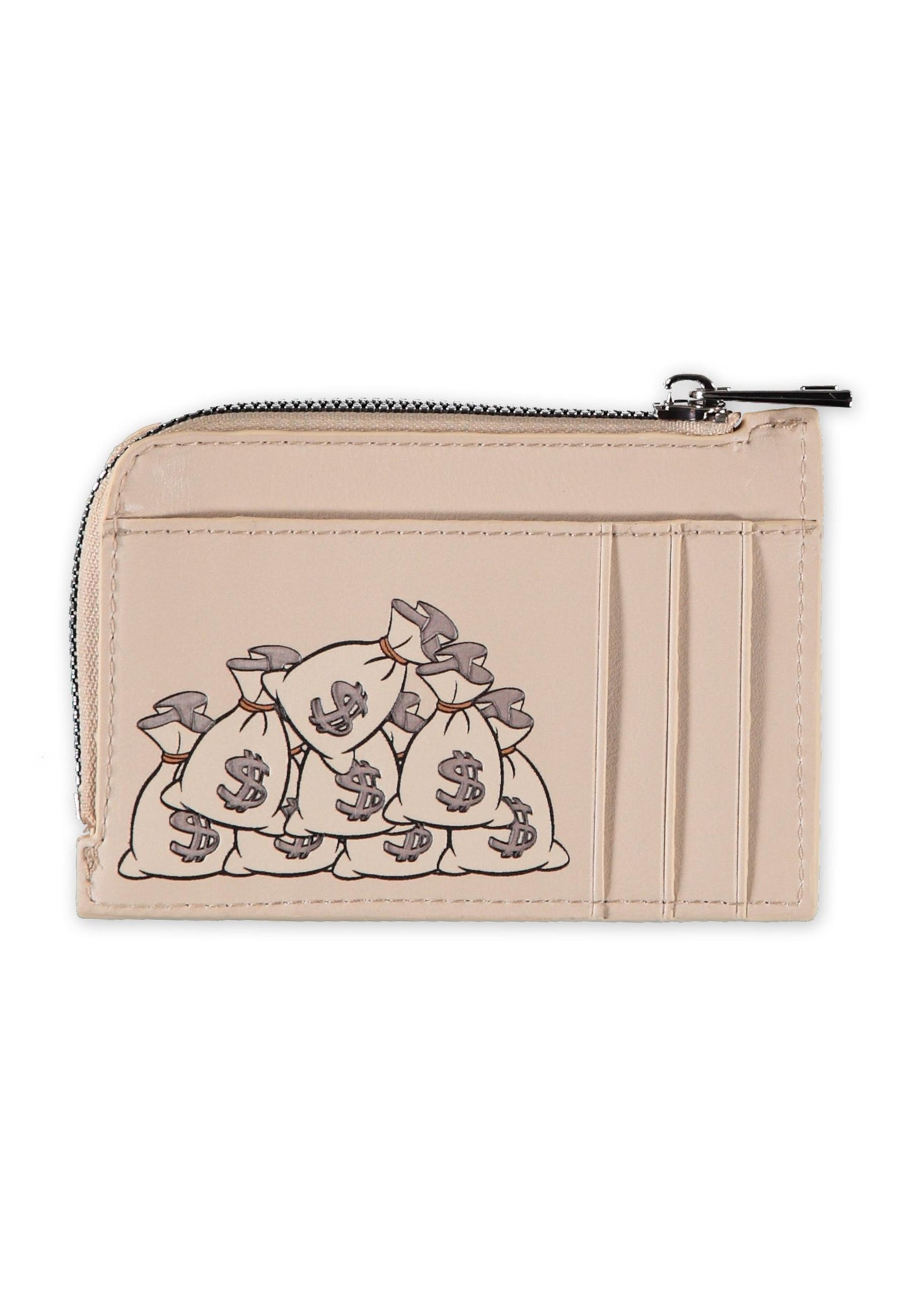 "Officieel Disney merchandise-item: speelse screenprinted en gegraveerde afbeeldingen van Dagobert Duck aan beide zijden."