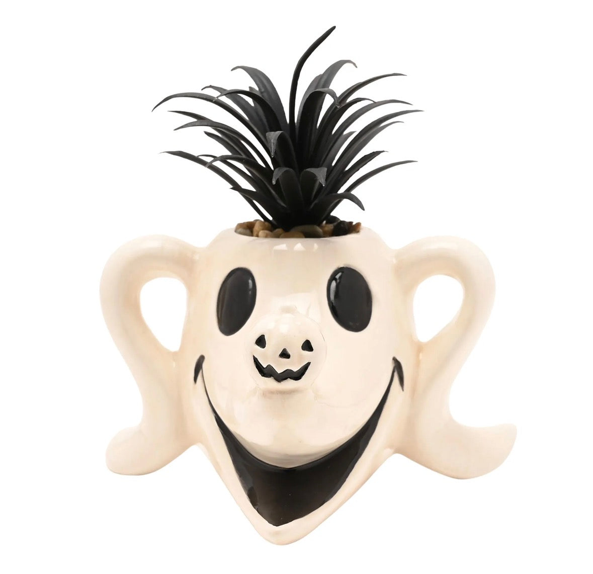 Disney The Nightmare Before Christmas plantenpot met kunstplant in de vorm van Zero.
