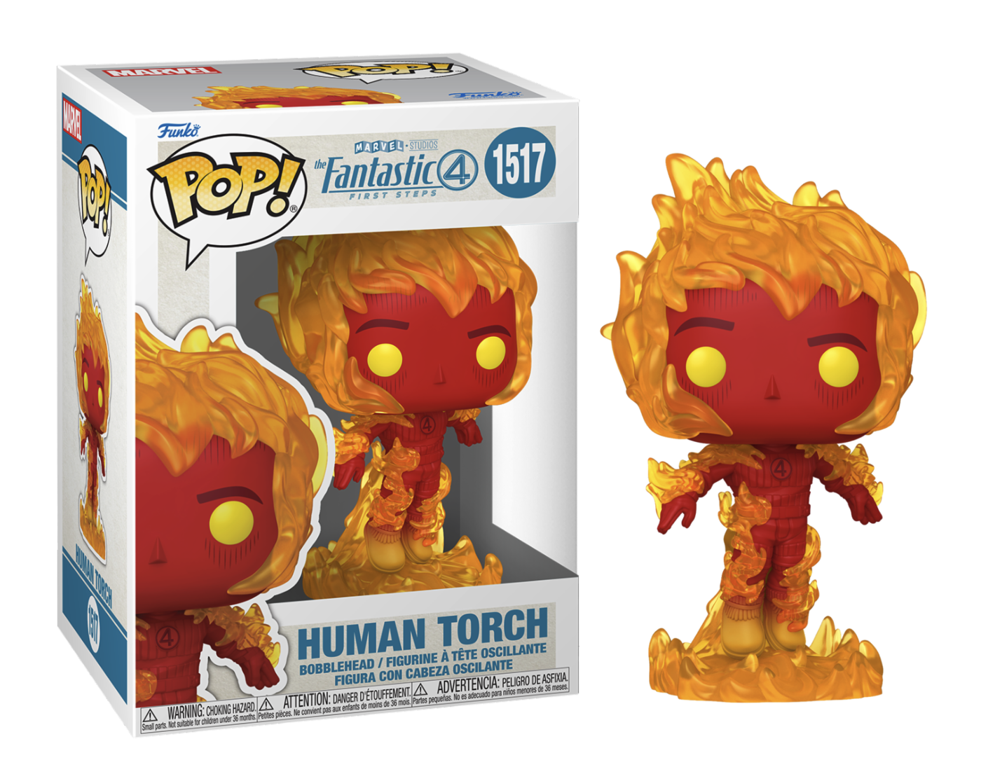 Funko PoP Fantastic Four Human Torch ‘1517’
