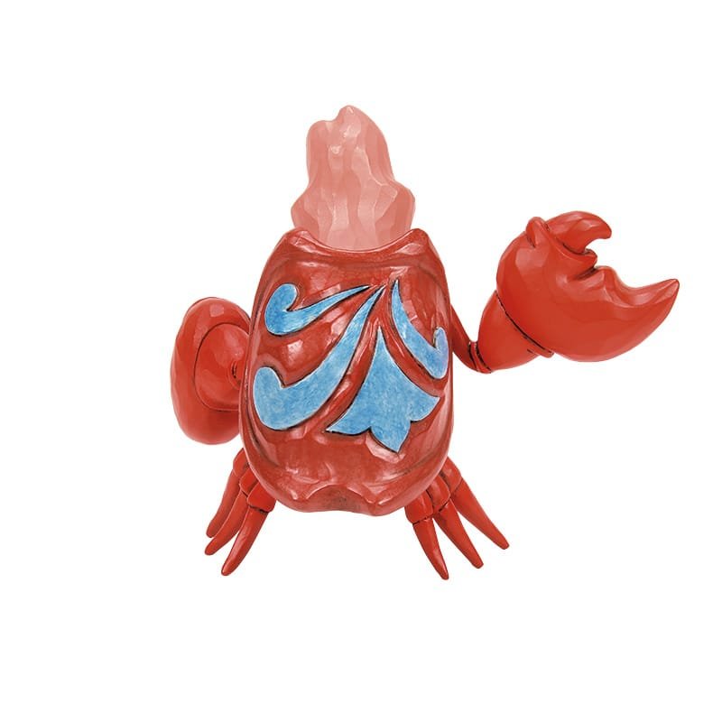 Officieel Disney mini-figuur van Sebastiaan, perfect voor verzamelaars en decoratie.